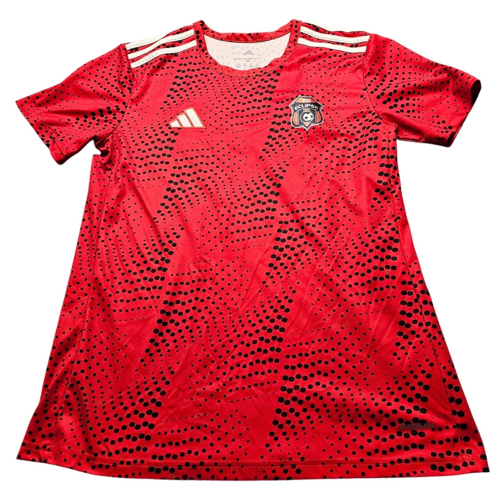 Eclipse Select SC Adidas Soccer Jersey Women M Red Black Aeroready Training